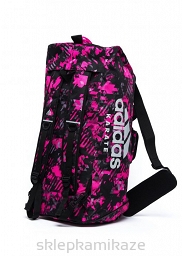 Torba-plecak Adidas Karate moro/różowa 